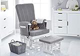 Obaby Patterson Medical Fauteuil d'allaitement inclinable 7 positions Blanc
