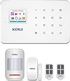 KERUI G18 Android APP iOS Contrôle sans Fil Système de Sécurité GSM d'alarme sans Fil Magnétique Fenêtre Capteur, Détecteur de Mouvement, 2.4G WiFi IP Camera IR Infrared Surveillance