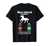 Humour Cheval Cadeau homme femme enfant Equitation Tee T-Shirt