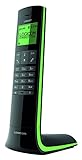 Logicom Luxia 150 Téléphone Sans fil Noir et Vert