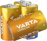 Varta Longlife Extra Battery D Mono 4-pack