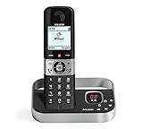 Alcatel F890 voice noir EU téléphone sans fil avec répondeur