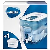 BRITA Distributeur d'eau filtrée Flow - 1 filtre MAXTRA+ inclus