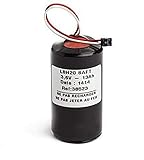 Pile Batterie Alarme Compatible LEGRAND 432 90 - D - LSH20-3,6V - 13,0Ah + Connecteur Noir Centrale 432 14