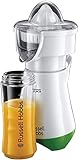Russell Hobbs 21352-56 Mixeur Blender Electrique Mix and Go, Presse Agrumes 600ml, Gourdes pour Transport
