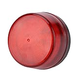 Gyrophare, Lampe à LED Clignotante Rouge Voyant D'avertissement De Sirène Rouge pour Sirène D'alarme De Sécurité avec Lumière Stroboscopique