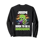Joseph - Born To Be A Bookworm - Personalise Sweatshirt