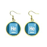 He Helium Boucles d'oreilles pendantes pour femme