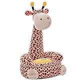 Kaliya Fauteuil Enfant Canapé Girafe Cartoon Animal Chaise Décoration de La Maison Enfants Chambre Meubles