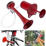 WElinks Klaxon à air pour vélo - Sonnette de vélo - Super puissante - Rétro - Alarme sonore