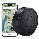 Mini GPS Tracker Traceur GPS Voiture Aimanté Traceur GPS Étanche Localisateur GPS Suivi en Temps Réel Trackers GPS avec APP Gratuite Longue Autonomie Geolocalisateur Antivol Alarme