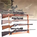 ZPCSAWA Mural Durable Fusil Chasse Support, 4 Peut Contenir Rangement Armes pour des Fusils de Chasse Ou des Fusils