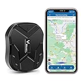 Traceur GPS Voiture avec Micro Winnes TK905 Tracker sans Abonnement Localisateurs d'Objets Magnétique Étanche Antivol pour Voiture Moto Valise avec Batterie Rechargeable 5000mAh,Carte SIM Requise