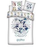 Hogwarts Housse de Couette Motif Harry Potter pour lit de 90 cm NI-078HP-DVM Taille Unique