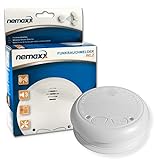 1x Nemaxx WL2 détecteur de fumée sans Fil - de Haute qualité réseaux couplés Radio détecteur d'incendie - Selon la Norme DIN en 14604