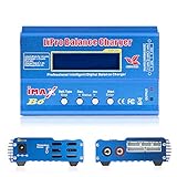 FLYPOWER LiPo Battery Balance Charger IMAX B6 Charger LiPo Digital Balance Charger 12v 6A Power Adapter Charging Cables IMAX B6 Original Include a Adapter