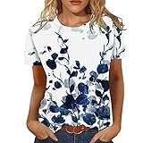 t Shirt SNK Tee Shirt Femme col v Long Chemise Femme Grande Taille 50 Blouse Femme Dentelle Cardigan Long Femme Blanc Haut Transparent Femme Bleu XL