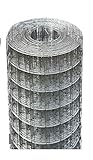 Rouleau de 5 m grillage métallique galvanisé – maille : 75 x 50 mm – diamètre du fil : 1,8 mm – hauteur du sommier : 150 cm 4060