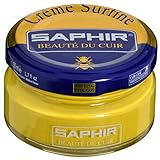 Saphir Cirage Pommadier Crème Surfine, Jaune, 1 Unité