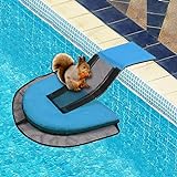 Ukisisi Pool Escape Ramp, Swimming Pool Small Animal Escape Net, Swimming Ramp Saves Escape Equipment, Escape Animal Rescue Nets，Floating Step Animal Pool Rescue Safety Net Escape Ramp Tool